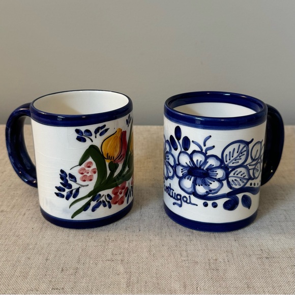 Hand Crafted Other - Set of 2 Cups - Hand Made in Portugal